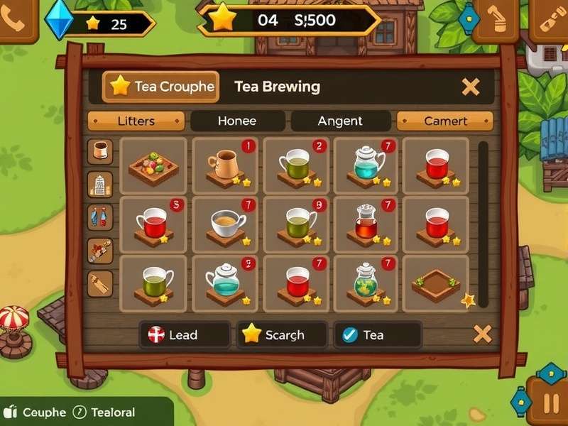 Chai Craft King advanced strategy interface